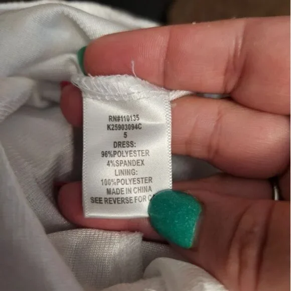 Knitworks Girls Size 5 Fit and Flare Stretchy Flower Dress - Picture 4 of 4